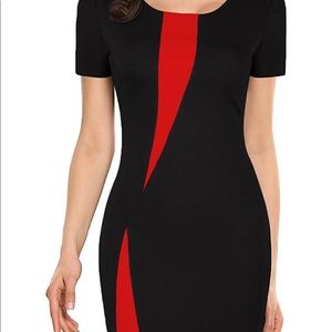 Beautiful, business casual dress! Soft & comfortable! Form fitting & flattering!